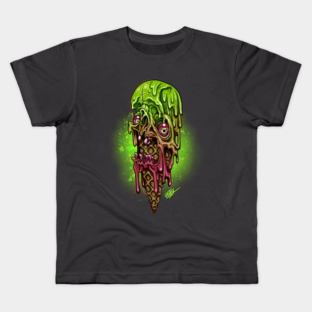 iscream Kids T-Shirt by creepyjason